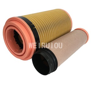 ไส้กรองอากาศเครื่องยนต์รถบรรทุกหนัก SA17541 5501661187 AN403918 AN403919 - Product Image 3
