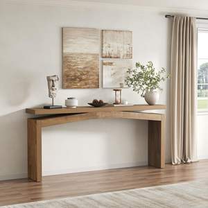 Table console de <span class=keywords><strong>canapé</strong></span> moderne en MDF durable pour salon, table étroite extra longue pour entrée, derrière le <span class=keywords><strong>canapé</strong></span>, meubles de maison - Product Image 1