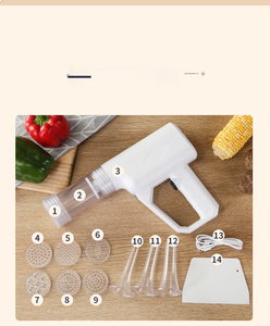 Máquina de Pasta Multifuncional Inalámbrica 6 en 1, Máquina Automática para Hacer Pasta Casera para Espaguetis y <span class=keywords><strong>Fettucine</strong></span> - Product Image 4