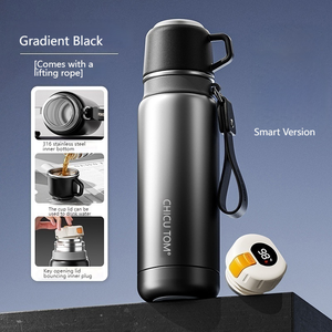 <span class=keywords><strong>Thermos</strong></span> intelligent sportif en acier inoxydable 316 sur mesure de 600 ml à 1500 ml avec filtre à thé pour une conservation au froid et une isolation longue durée - Product Image 5