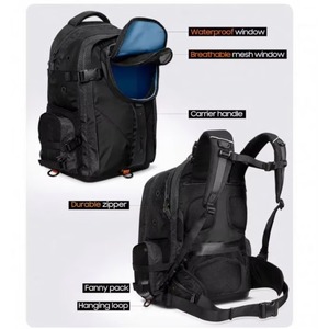 Muestra gratuita de mochila transportadora para mascotas personalizada, duradera, impermeable y altamente transpirable con ventana de malla para perros pequeños y medianos - Product Image 2