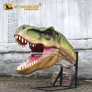 Cabeza Animatrónica de Tiranosaurio <span class=keywords><strong>Rex</strong></span> <span class=keywords><strong>3D</strong></span> Realista para Exhibición de Dinosaurios MY <span class=keywords><strong>DINO</strong></span> AD-240 - Product Image 2