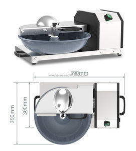 เครื่องตัดชามหั่นผักเนื้ออาหารเครื่องตัดชามเนื้อ<span class=keywords><strong>หมู</strong></span>ผักเครื่องตัดสำหรับหัวหอมขิงพริกเขียว - Product Image 3