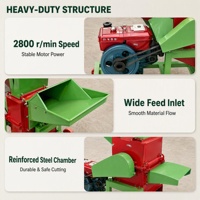 Machine à couper la paille diesel Strosen à faible consommation de carburant pour la fabrication d'ensilage en Éthiopie