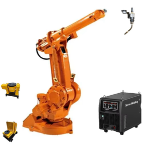 Máquina de soldadura, brazo de <span class=keywords><strong>Robot</strong></span> Industrial de 6 ejes, <span class=keywords><strong>Robot</strong></span> de soldadura IRB 2400 con gabinete controlador IRC5 para piezas de marco de asiento de coche - Product Image 5