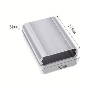 Electronic Receiver <b>Enclosure</b> Professional Customization Aluminum Alloy Anodized Extrusion Car Power Amplifiers Box Case IP54 - Product Image 1