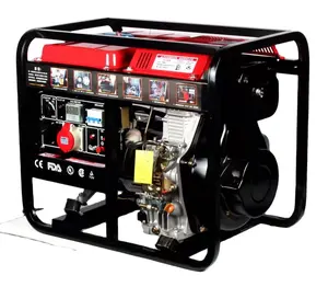 Genset 8 KVA máximos/6500 watts/6,5 quilowatts-diesel Genset do gerador 3 fases