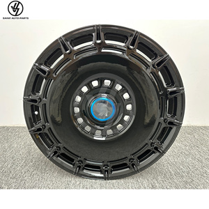 Nuevas Llantas de Aleación de Aluminio Forjado para Rolls Royce Wraith de 20-24 Pulgadas, Acabado Negro Personalizado, Diseño Multirradio, Piezas de Automóvil - Product Image 3