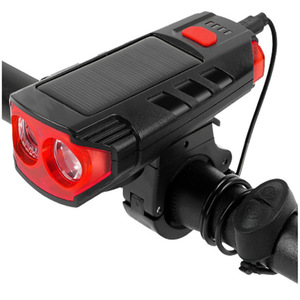 Feu arrière LED pour vélo, alimenté à l'énergie solaire, rechargeable par USB, avec 4 modes, étanche IPX4, pour la sécurité en vélo de montagne - Product Image 2