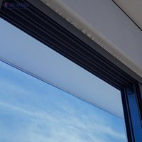 Ventanas Corredizas de Aluminio Fuson de Nuevo Diseño para Apartamentos Modernos, Eficientes Energéticamente, con Certificación NFRC AS2047 y Vidrio Templado Resistente a Huracanes