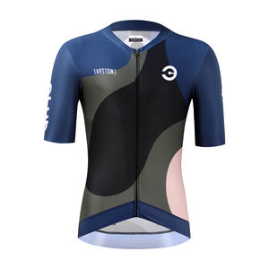 Camiseta de <span class=keywords><strong>ciclismo</strong></span> de <span class=keywords><strong>carretera</strong></span> de manga corta transpirable de verano de diseño OEM de fábrica, Camiseta deportiva Anti-UV para montar en bicicleta - Product Image 1