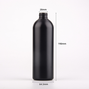 Logo Serigrafía Recargable HDPE Botella de <span class=keywords><strong>spray</strong></span> de plástico 500ml Venta al por mayor Cilindro negro Gatillo Botella de <span class=keywords><strong>spray</strong></span> para barberos - Product Image 4