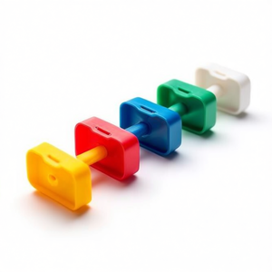 Barre transversale en PVC 120 cm 25 mm Jaune Rouge Bleu Vert Blanc Équipement d'entraînement d'agilité - Product Image 2