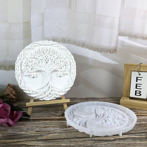 Molde de Silicona para Resina Hecho a Mano, Estilo DIY, Adornos Decorativos y Herramientas para Pasteles, Molde de Yeso para Resina - Product Image 2