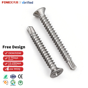 Vis à tête cruciforme en acier inoxydable 304/410 M4.2, zinguée, à queue de <span class=keywords><strong>disque</strong></span>, filetage fin, système de mesure métrique, marque XLF - Product Image 4