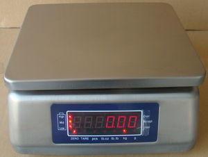 Super SS Edelstahl Wasserdichte Meeres früchte Fisch waage Wasserdichtes Gewicht Wasserdichte Waage - Product Image 6