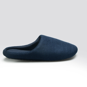 Intasare stile lavorato a maglia superiore mens pantofola camera da letto con imbottitura in schiuma di memoria - Product Image 2