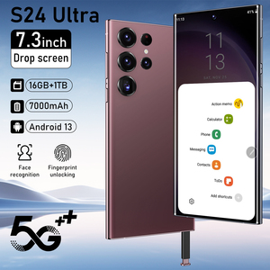 Original 5g S24 siêu điện thoại thông minh 16GB + 1TB <span class=keywords><strong>Dual</strong></span> <span class=keywords><strong>Sim</strong></span> điện thoại di động với HD độ phân giải màn hình và 108mp phía sau máy ảnh - Product Image 2
