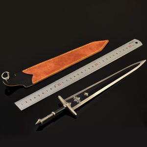 Jouet modèle décoration métal alliage de Zinc artisanat <span class=keywords><strong>Elden</strong></span> anneaux damas acier géant épée 22cm populaire pour adultes et enfants - Product Image 4