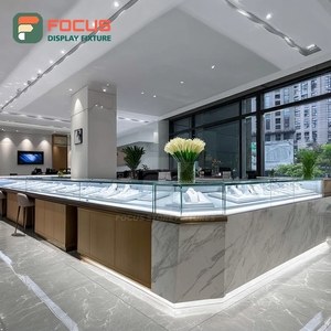 Sistema de Exhibición de Joyería de Alta Visibilidad para Minoristas, Mostrador de Joyería para Centro Comercial con Superficie Pulida - Product Image 6