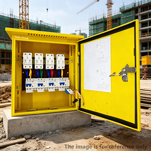Gabinete Eléctrico Portátil con Clasificación IP54 para Obras de Construcción, con Interruptores Transparentes y Entrada de Cables Personalizable - Product Image 5