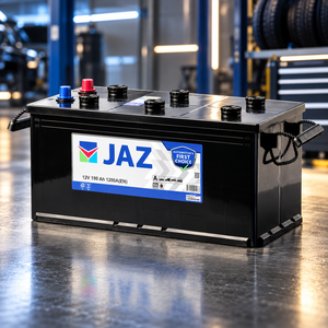 Batterie automobile au plomb sans entretien 12V 190Ah 190 A, 1200 CCA, batterie de démarrage pour véhicules utilitaires lourds JAZ - Product Image 1