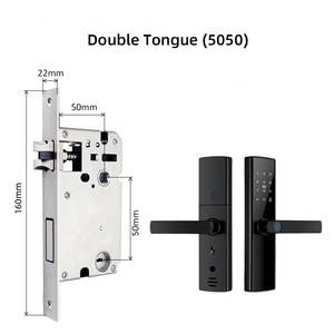 Nouvelle sortie : Serrure de porte intelligente sans fil avec reconnaissance d'empreintes digitales biométrique 5050, application Tuya, <span class=keywords><strong>Wifi</strong></span>, pour la maison, l'appartement, le <span class=keywords><strong>bureau</strong></span> - Product Image 6