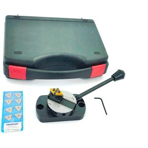 Accesorio de torneado de bolas surtido, bolas convexas exclusivas de doble punta con escala de tamaño de referencia para herramienta de base de rodamiento - Product Image 6