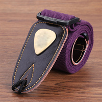 Sangle de guitare en cuir réversible de haute qualité avec logo personnalisé, style moderne fait main, idéale pour les cadeaux de bienvenue