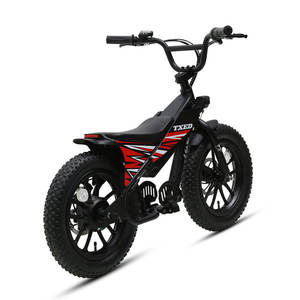 Moto tout-terrain électrique TXED 16 pouces 250w Puissante Moto électrique à pneus larges Frein à disque intégral pour enfants - Product Image 4