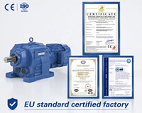 Contrôle de précision 20 tr/min moteur réducteur de vitesse Protection IP55 engrenage hélicoïdal ODM personnalisable pour les lignes d'emballage automatisées