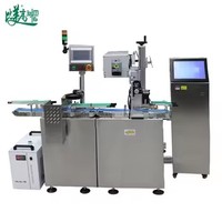 Machine de codage laser DataMatrix Jermuk GS1 pour casquettes médicales avec système d'inspection visuelle pour l'acquisition de données et le tri automatique