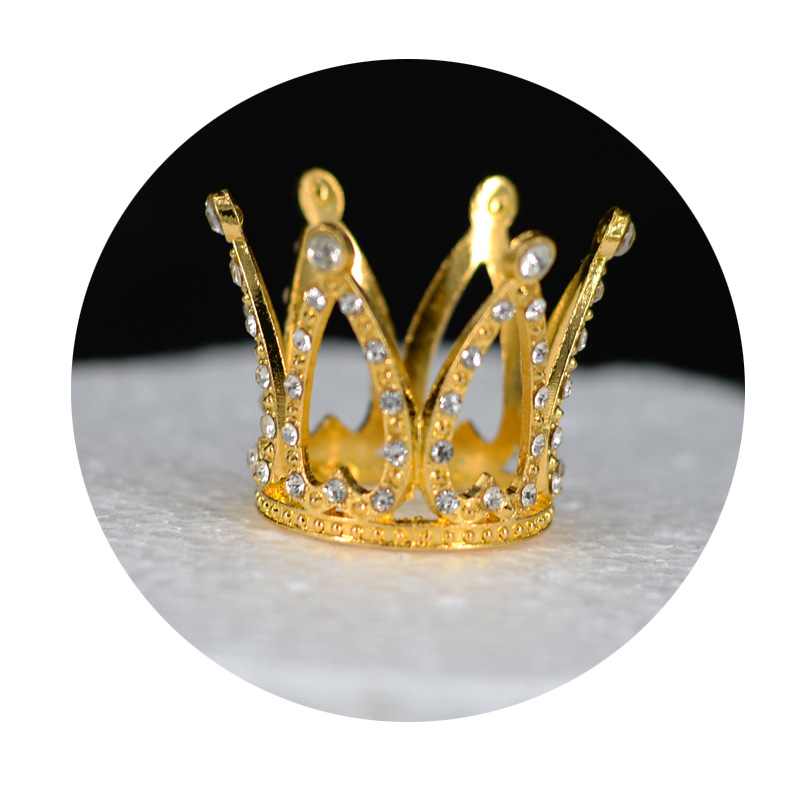 Оптовая продажа, Декоративная Корона для розы, медведь, мини-корона, аксессуары для волос в подарок