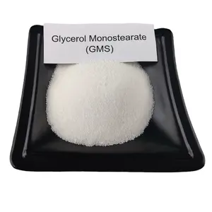 Cấp thực phẩm GMS 40 Glycerol Monostearate 90 Glycerine Monostearate dmg 99% e471