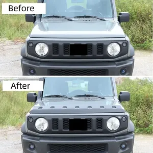 ฝากระโปรงหน้ารถยนต์สำหรับ Jimny JB64 JB74 ปี 2018-2020 แผ่นกันกระแทกหินทราย ชุดป้องกันตัวถังภายนอก - Product Image 4