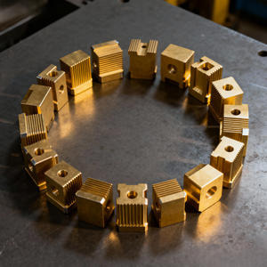 Custom Brass Textured Gold-Plated Round Flat Amulet Bracelet Making Supplies Beads Embroidery Materials Spacer Beads - Product Image 1