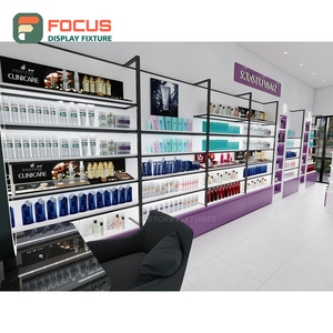 Solución Integral de Diseño Moderno para Tiendas de Cosméticos con Muebles de Madera Sólida - Product Image 4