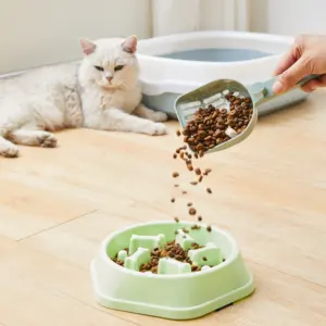 Factory Price Indoor Dog Food And Water Bowl Fun Slow Feeder Safety Bowl
