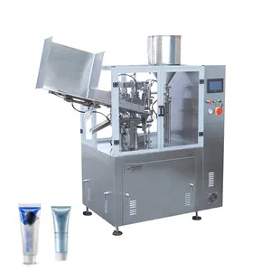 Auto Cream Toothpaste Paste Filling Sealing Machine for Soft Plastic Aluminum Tube