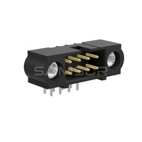 M80-5300842 4+4-poliger Hochzuverlässiger M80-530 Datamate 2,00mm Rastermaß Horizontaler PCB-Steckverbinder