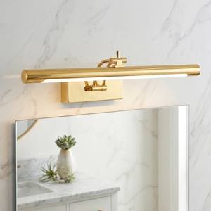 Lámpara LED para <span class=keywords><strong>Espejo</strong></span> de <span class=keywords><strong>Baño</strong></span>, Simula la <span class=keywords><strong>Luz</strong></span> del Día, Luces de Maquillaje, Decoración Moderna de Pared, Lámparas Lineales de Pared para Galería - Product Image 1