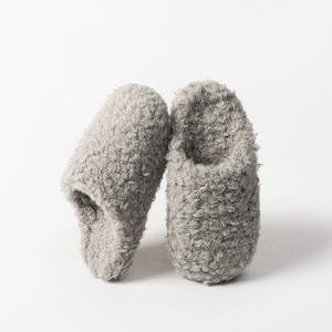 Chaussons d'hiver en <span class=keywords><strong>laine</strong></span> avec doublure en coton pour femmes, usage intérieur, antidérapants, respirants, en velours chaud, style Birkenstocks pour couples - Product Image 6