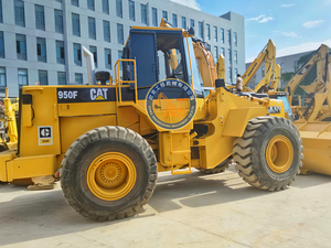 Chargeuse frontale CAT d'occasion 950F, chargeuse sur pneus Caterpillar 950F 950G à vendre, équipement lourd d'origine japonaise 950 966 980 en promotion - Product Image 4