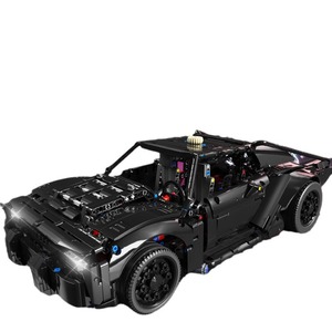 T5029 Batmobile 1:10 Static Version ABS Plastic <b>Building</b> Block Assembly Toy Unisex Educational <b>Model</b> Gift - Product Image 1