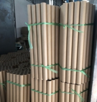 Tube en papier non blanchi de qualité supérieure 32x1.5x230mm, précision dimensionnelle, résistant à l'humidité, fournisseur direct du Vietnam