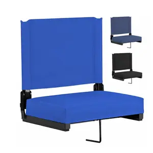最畅销的可折叠定制体育场椅子，带运动项目挂钩