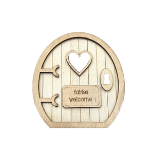 <span class=keywords><strong>Porte</strong></span> <span class=keywords><strong>de</strong></span> Fée Mini Elfe <span class=keywords><strong>Porte</strong></span> avec Fenêtre <span class=keywords><strong>Porte</strong></span> <span class=keywords><strong>en</strong></span> <span class=keywords><strong>Bois</strong></span> Artisanat Maison Jardin Fête Décoration - Product Image 1