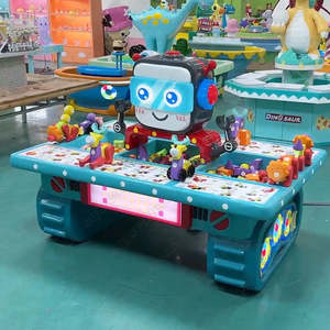 Máquinas recreativas para interiores que funcionan con monedas Forma de animales Mini Air Hockey Juegos de mesa para interiores para niños - Product Image 4