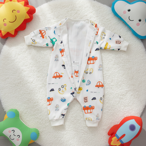 <span class=keywords><strong>Saco</strong></span> de <span class=keywords><strong>Dormir</strong></span> para Bebés de <span class=keywords><strong>6</strong></span> <span class=keywords><strong>Meses</strong></span>, Unisex, con Mangas Extraíbles, Diseño de Dibujos Animados, Cierre de Cremallera de 3 Vías, para Cambiar Pañales, 1.0Tog, Algodón - Product Image 6
