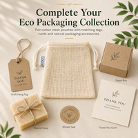 Sacs en coton à cordon de serrage, écologiques, réutilisables, pochette cadeau, sac en toile de jute naturelle avec logo personnalisé pour l'emballage de savon et de bijoux